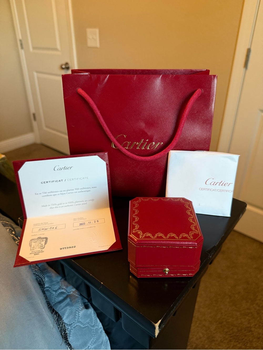 Cartier Trinity Ring FULL SET - Picture 2 of 5